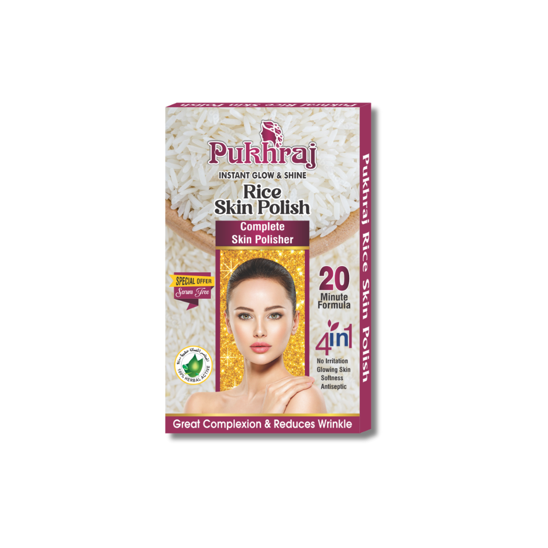 Pukhraj Rice Skin Polish