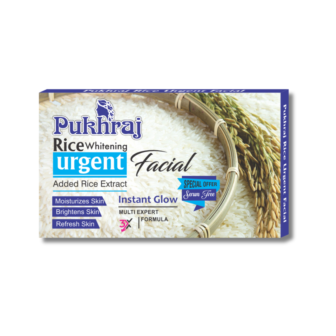 Pukhraj Rice Whitening Urgent Facial