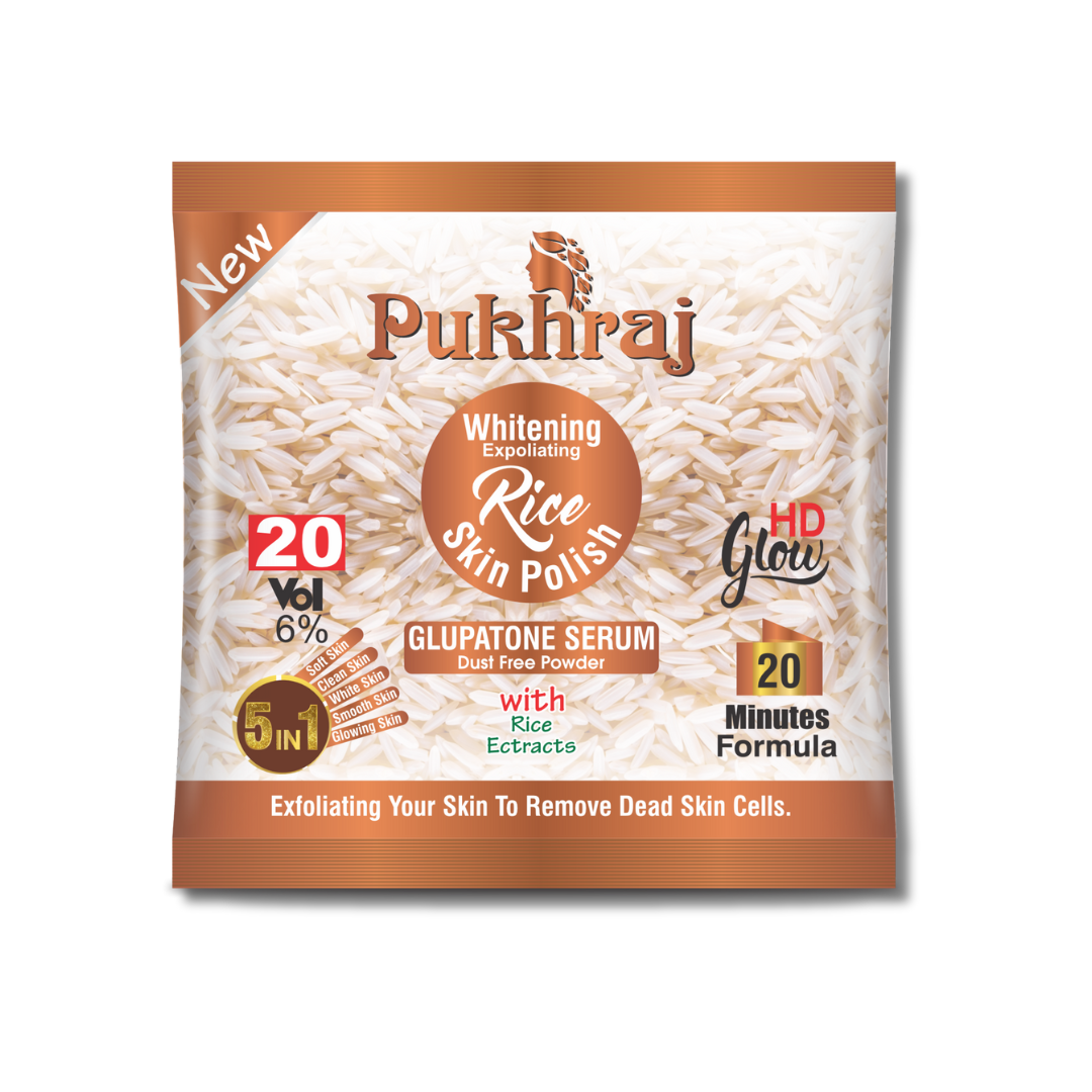 Pukhraj Rice Skin Polish