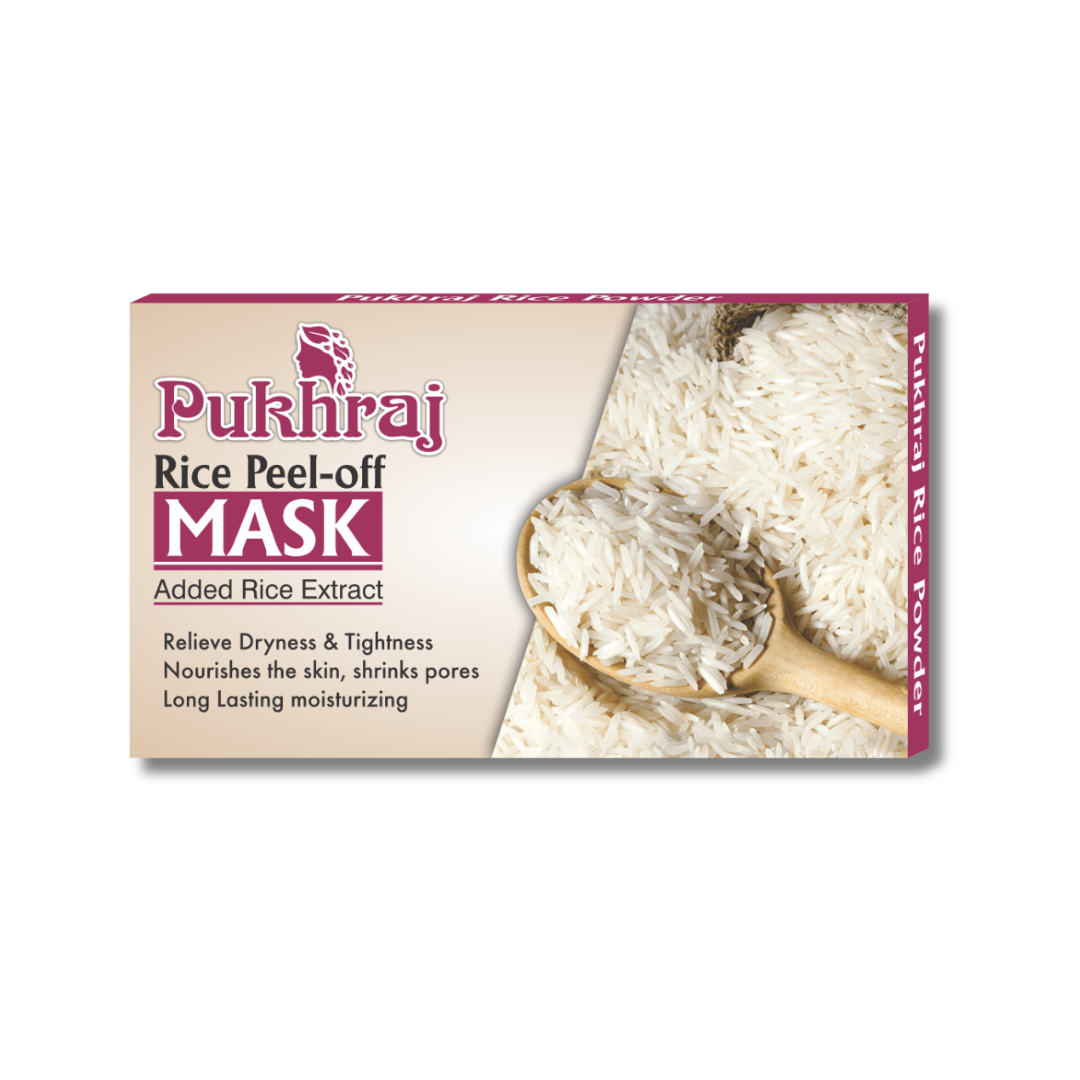 Pukhraj Rice Peel-off Mask